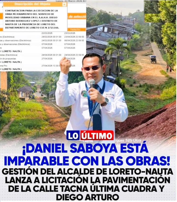  INICIO DEL PROCESO DE LICITACION PARA LA EJECUCION DE LA  OBRA CLAVE EN EL MEJORAMIENTO  DEL SERVICIO DE MOVILIDAD URBANA.